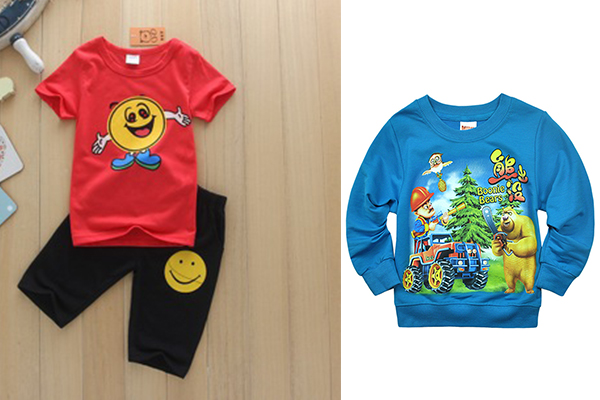 Детская одежда для резки